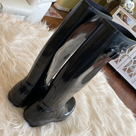 HUNTER tool gloss rain boots - Picture 11 of 16